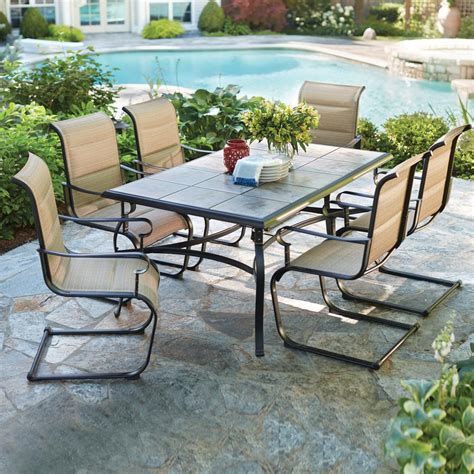 home depot outdoor seating|home depot backyard patio set.